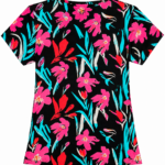 Black Floral Romper for Women
