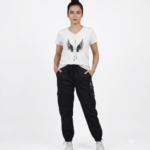 Black Cargo Pants for Women