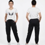 Black Cargo Pants for Women