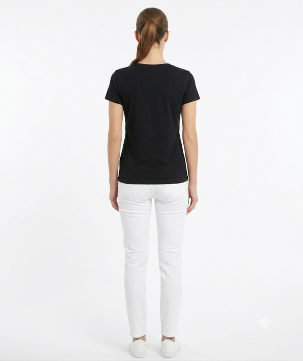 Gemini_Generated_Image_r1l2npr1l2npr1l2 Black Printed T-Shirt for Women