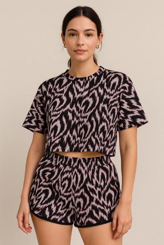 HOLA 16 Wild Muse Printed Co-ord Set